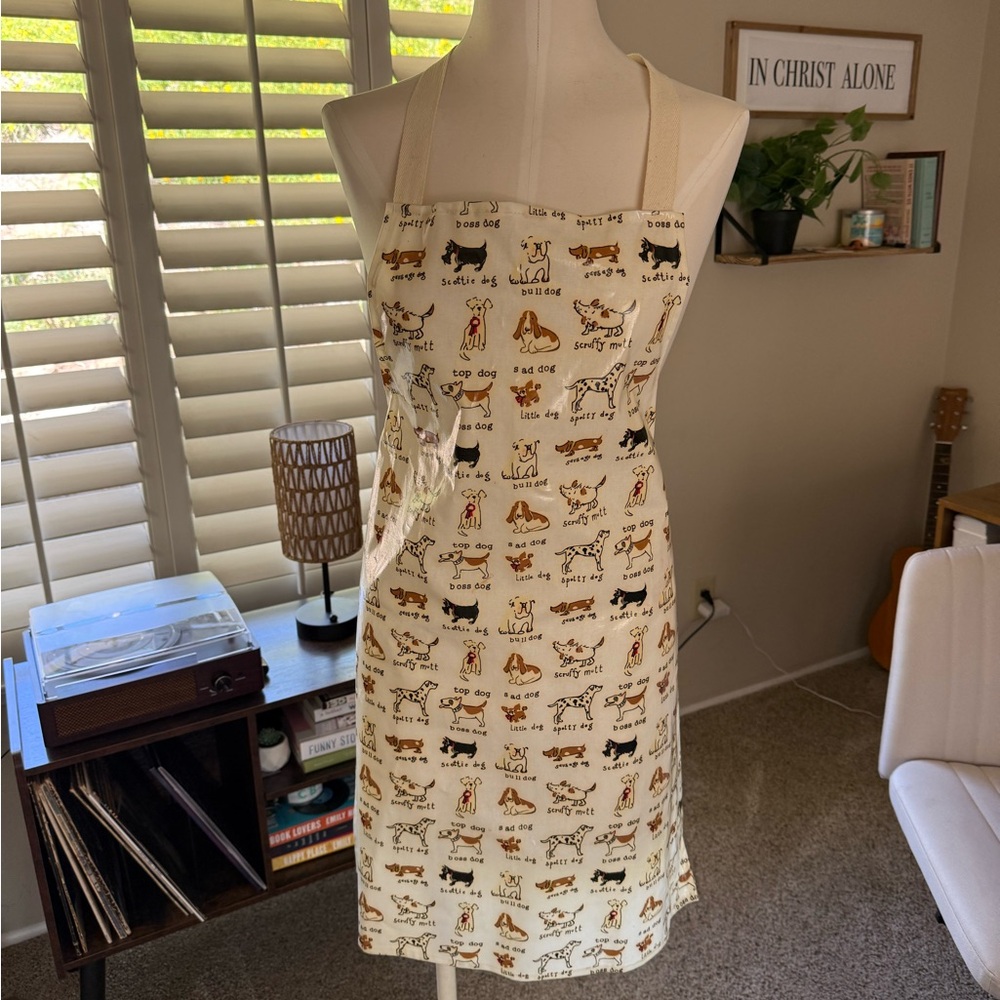Cooking apron with dogs on it Beagle Dalmatian Scottie Bulldog
